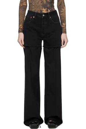Maison Margiela Black Layered Trousers