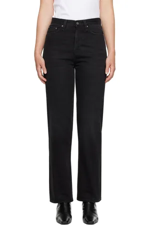 Totême Black Twisted Seam Jeans