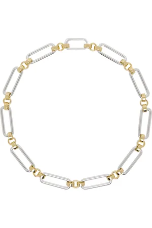 Laura Lombardi Silver & Gold Two Tone Stanza Necklace
