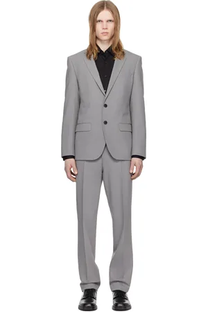 HUGO BOSS Gray Slim-Fit Suit