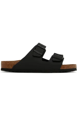Birkenstock Black Regular Arizona Soft Footbed Sandals