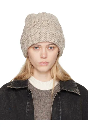 Maison Margiela Beige Shetland Beanie
