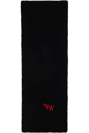 Vivienne Westwood Black Classic Cashmere Scarf