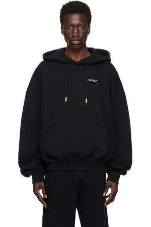 OFF-WHITE Black Vanish Arrow Over Hoodie