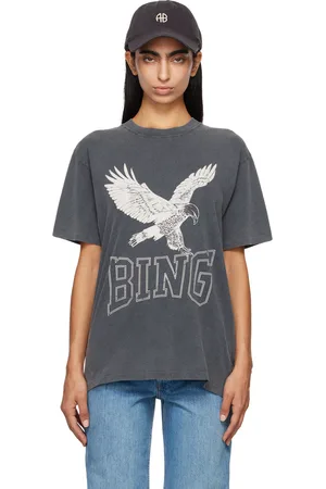 ANINE BING Gray Lili T-Shirt