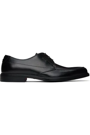 HUGO BOSS Black Embossed Derbys