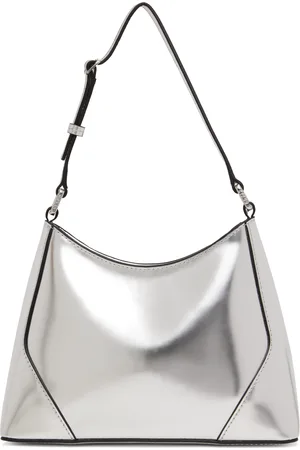 Staud Silver Linda Bag
