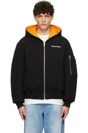 Kenzo Black Paris VERDY Edition Embroidered Reversible Bomber Jacket