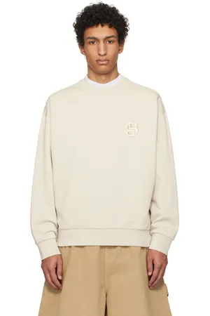 HUGO BOSS Beige Jersey Sweatshirt