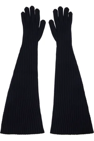 The Row Navy Fergie Gloves
