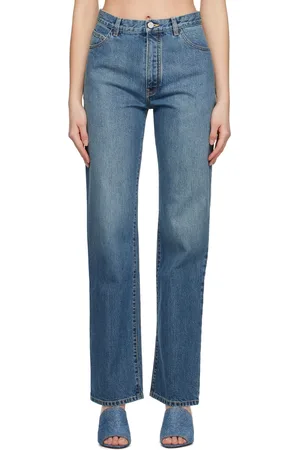 Alaïa Blue Faded Jeans