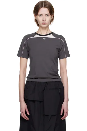 Kijun Gray Cycle Half Sleeve T-shirt