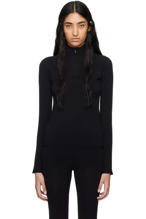 The Row Black Patti Turtleneck