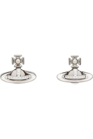 Vivienne Westwood Silver Simonetta Bas Relief Earrings