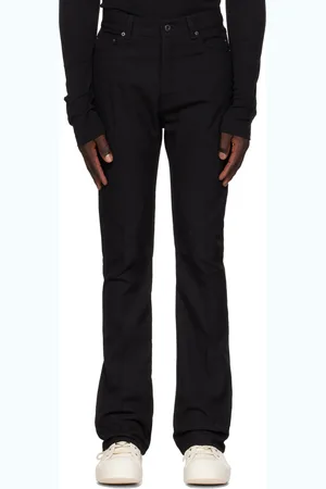 Rick Owens Black Jim Cut Jeans