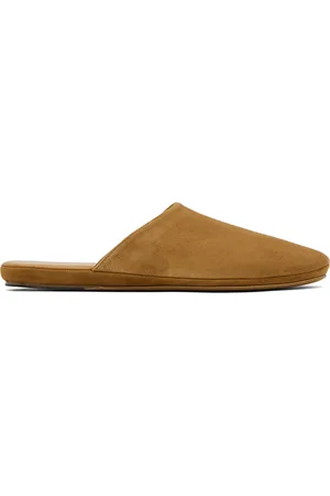 The Row Tan Franco Loafers