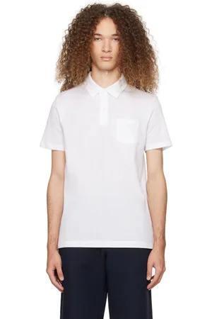 Sunspel White Riviera Polo