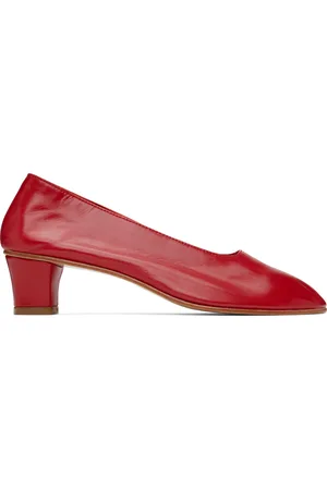 Martiniano Red High Glove Heels