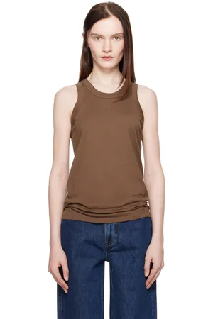 Loulou de Saison Brown Poso Tank Top