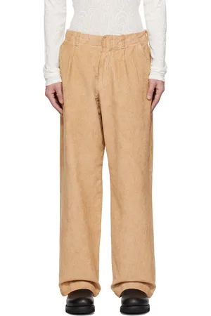 OUR LEGACY Beige Borrowed Trousers