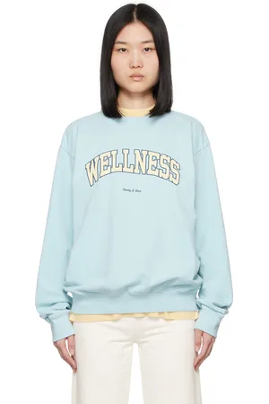 Sporty & Rich Blue Wellness Ivy Sweatshirt