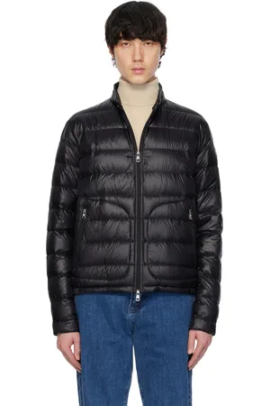 Moncler Black Acorus Short Down Jacket