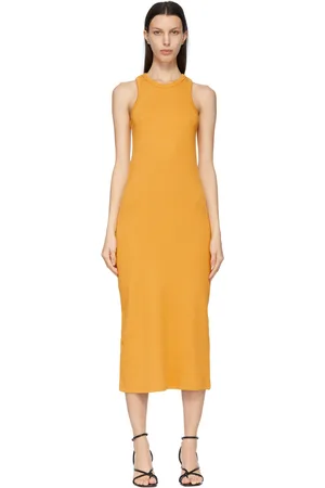 Foundrae Yellow Biker Dress