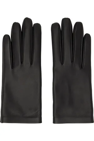 The Row Black Lorella Gloves