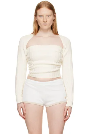 Gimaguas Off-White Miss Mangas Sweater