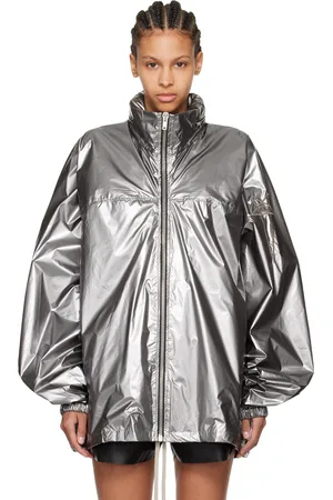 Rick Owens Silver Champion Edition Jumbo Jacket