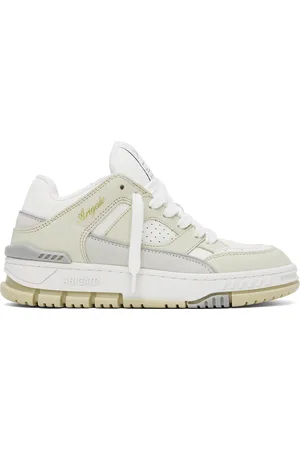Axel Arigato Beige & White Area Lo Sneakers