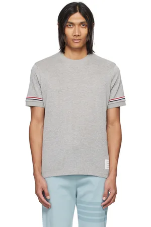Thom Browne Gray Stripe T-Shirt
