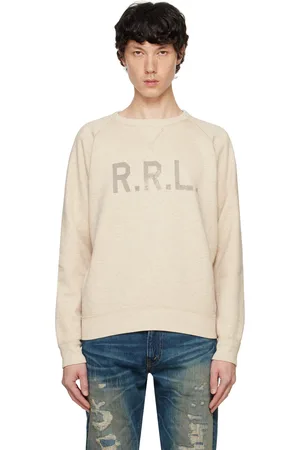 Ralph Lauren Off-White Logo Fleece Sweatshirt
