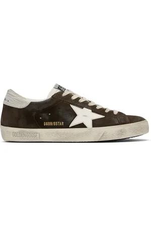 Golden Goose Brown Super-Star Sneakers