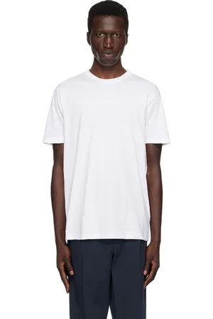 Sunspel White Riviera Midweight T-Shirt