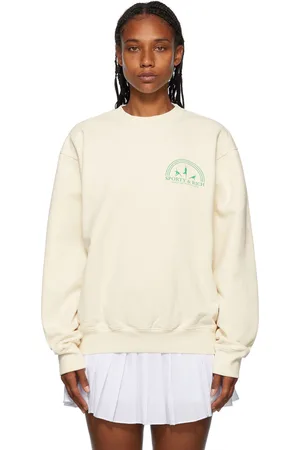 Sporty & Rich Off-White Fitness Group Sweatshirt
