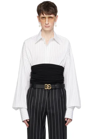 Dolce & Gabbana Black Girdle Belt