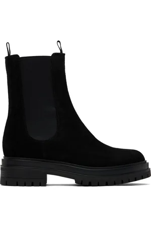 Gianvito Rossi Black Chester Boots