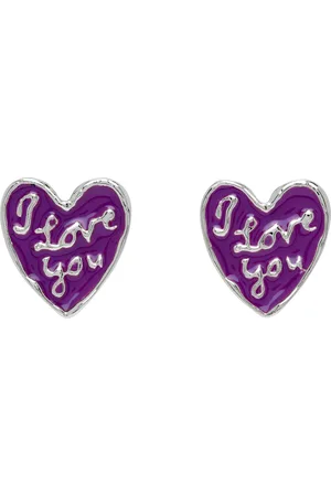 Chopova Lowena Silver Lovers Earrings