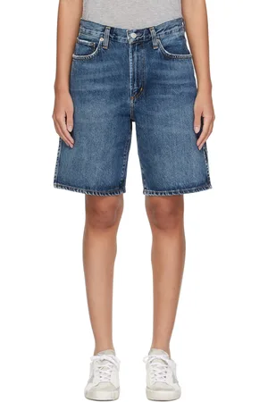 AGOLDE Blue Vida Denim Shorts