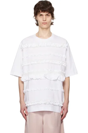 Simone Rocha White Ruffle Frill T-shirt