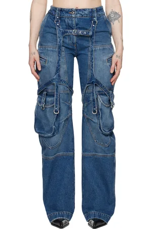 OFF-WHITE Blue Cargo Over Jeans