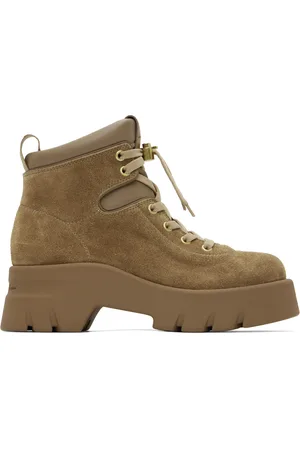 Gianvito Rossi Tan Vancouver Ankle Boots