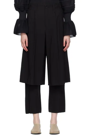 Issey Miyake Black Two As One Trousers