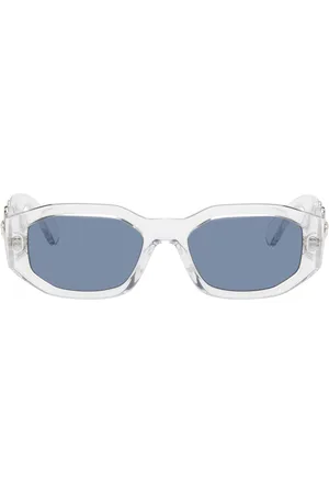 VERSACE Transparent Medusa Biggie Sunglasses