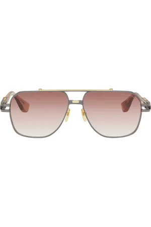 DITA EYEWEAR Gunmetal & Gold Kudru Sunglasses