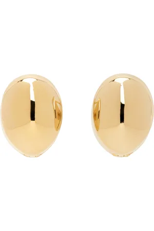 Bottega Veneta Gold Hoop Earrings