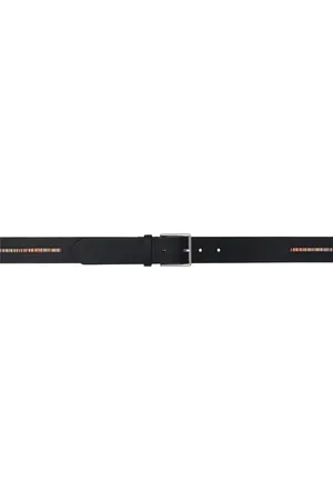 Paul Smith Black Stripe Belt