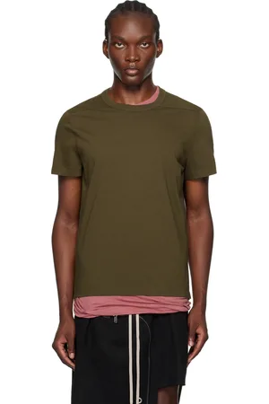 Rick Owens Khaki Porterville Short Level T-Shirt
