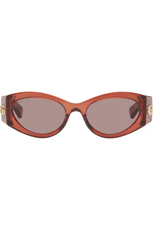 Gucci Burgundy Cat-Eye Sunglasses